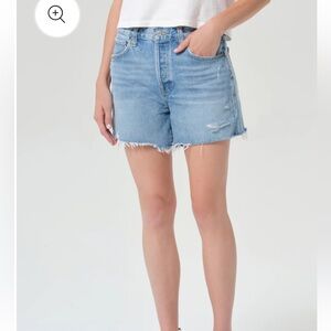 Agolde Parker long Jean Shorts size 24- like new